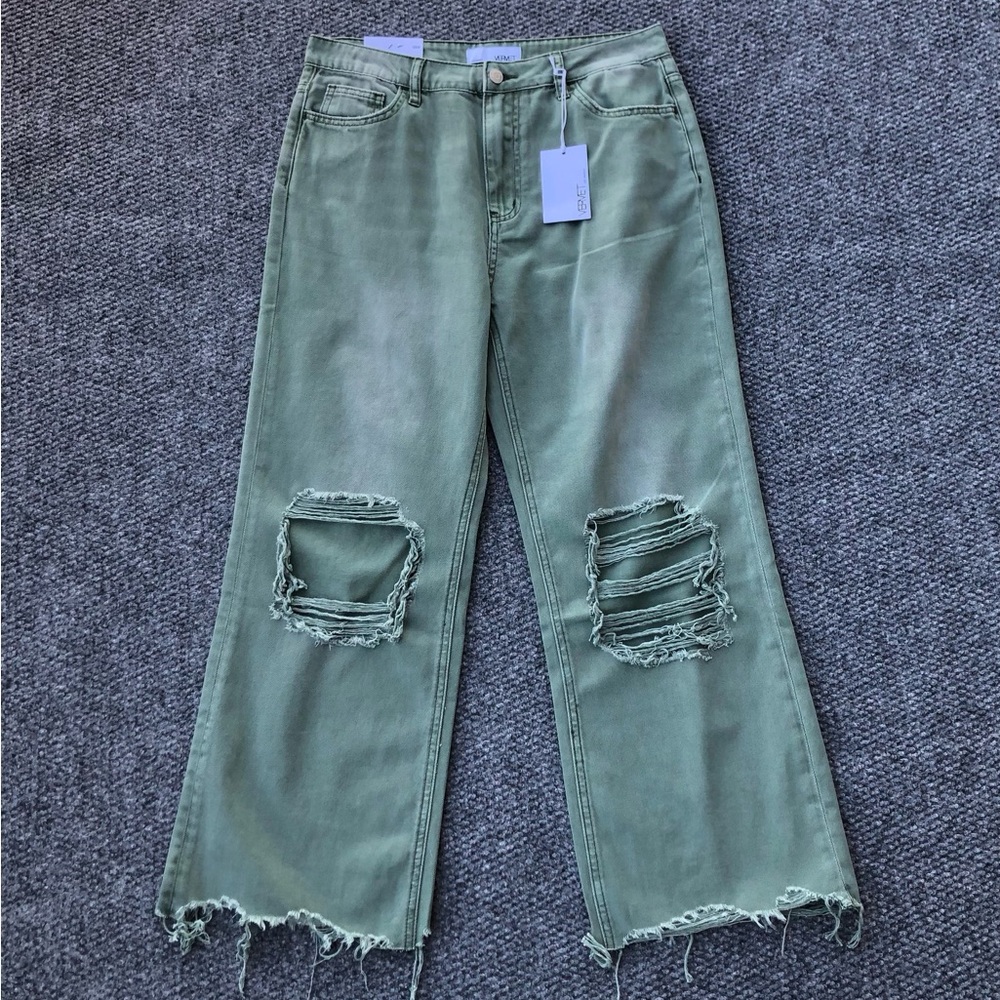Vervet Leslie 90’s vintage flare size 29 distressed